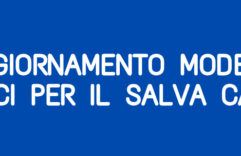 Aggiornamento modelli unici per il Salva Casa